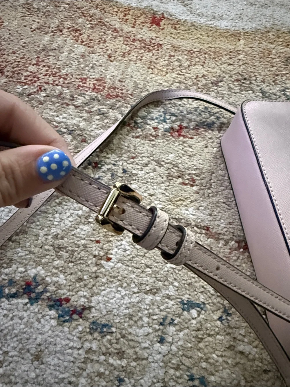 Michael Kors Jet Set Large Saffiano Leather Crossbody Bag